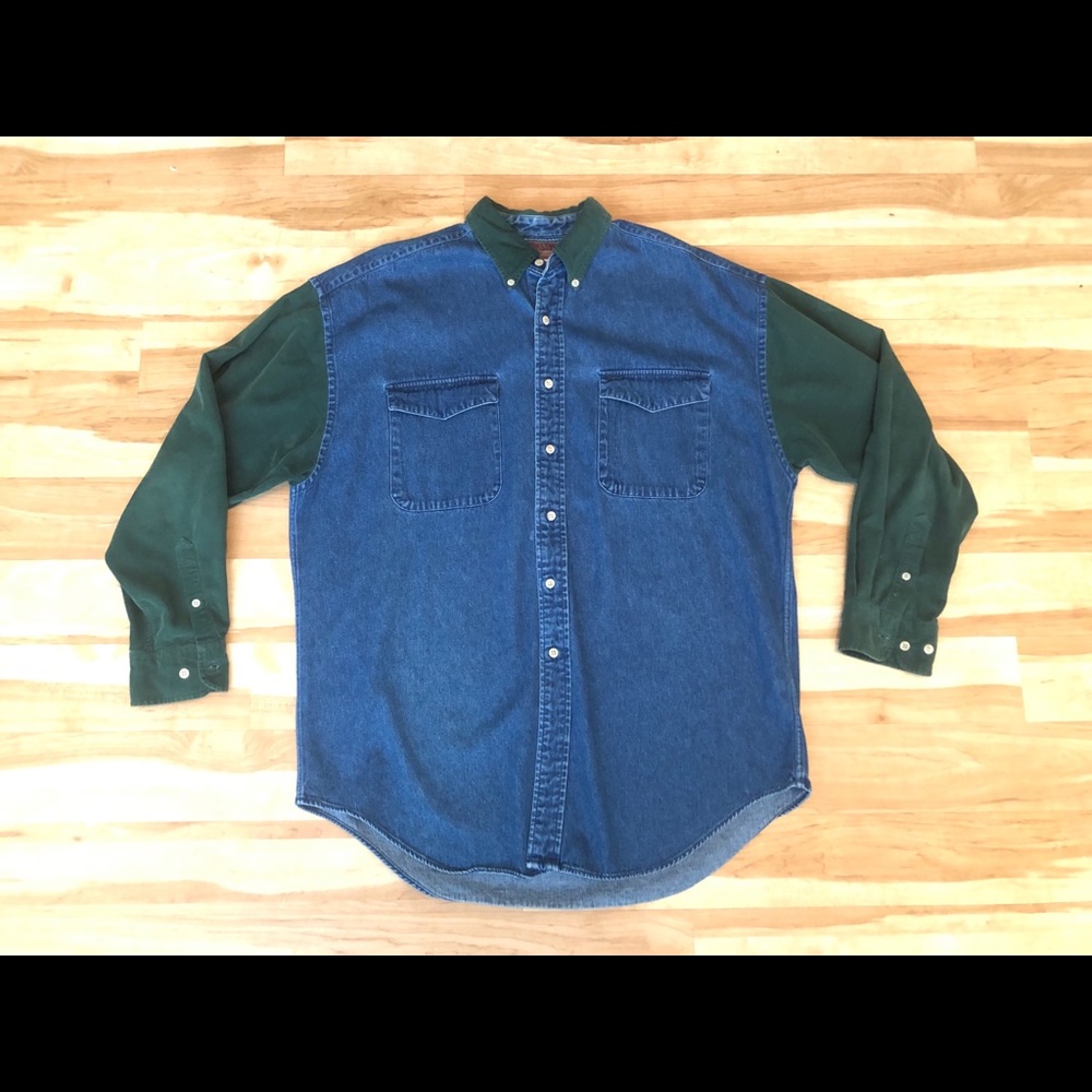 Vintage Authentic mountain outfitters shirt